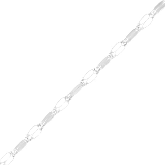 16cm - 925 Sterling Silver Chain Bracelet